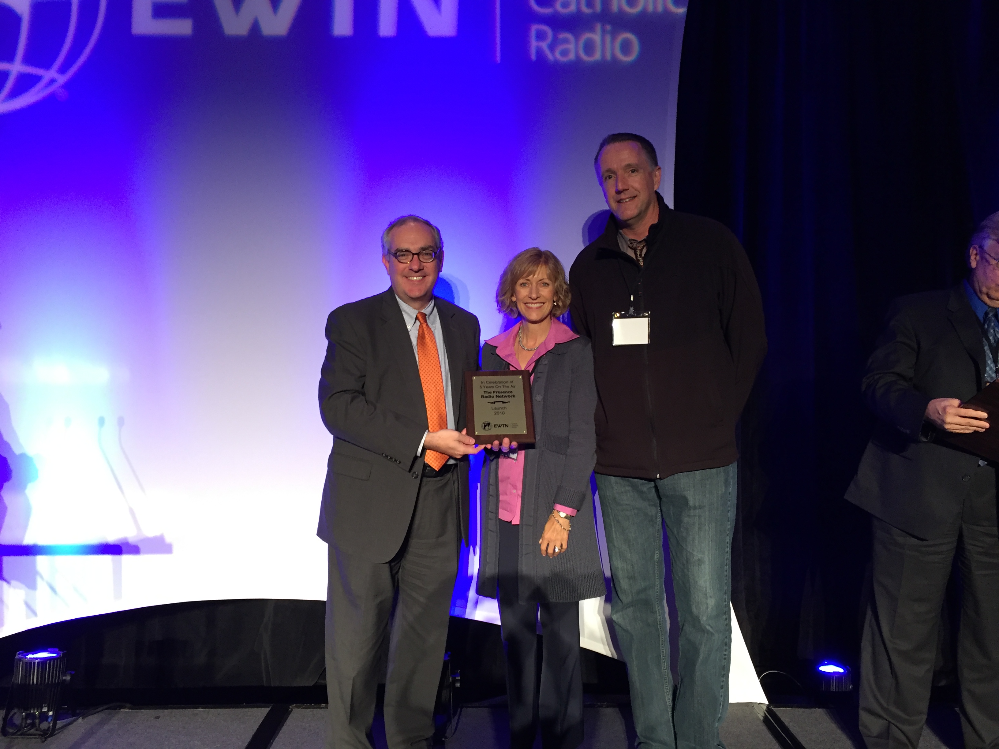 Michael Warsaw, Cindy Nickless, Gerry Corcoran, The Presence Radio Network 5 Year Anniversary