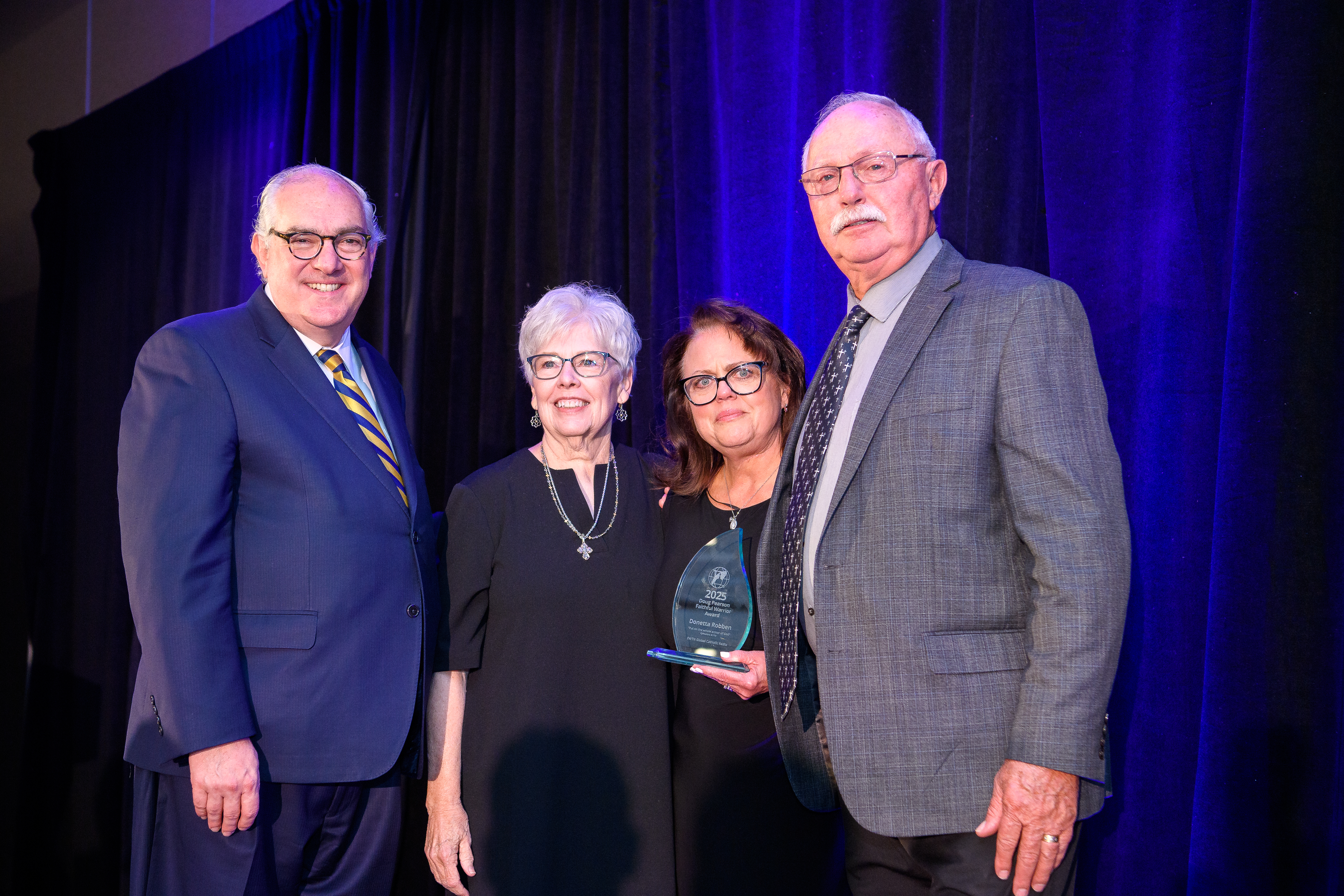 The Doug Pearson Faithful Warrior Award - Donette Robben